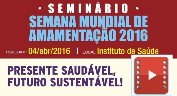 Seminário preparatório da SMAM 2016 (vídeo e slides para download)